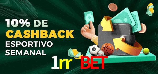 10% de bônus de cashback na 1rr bet